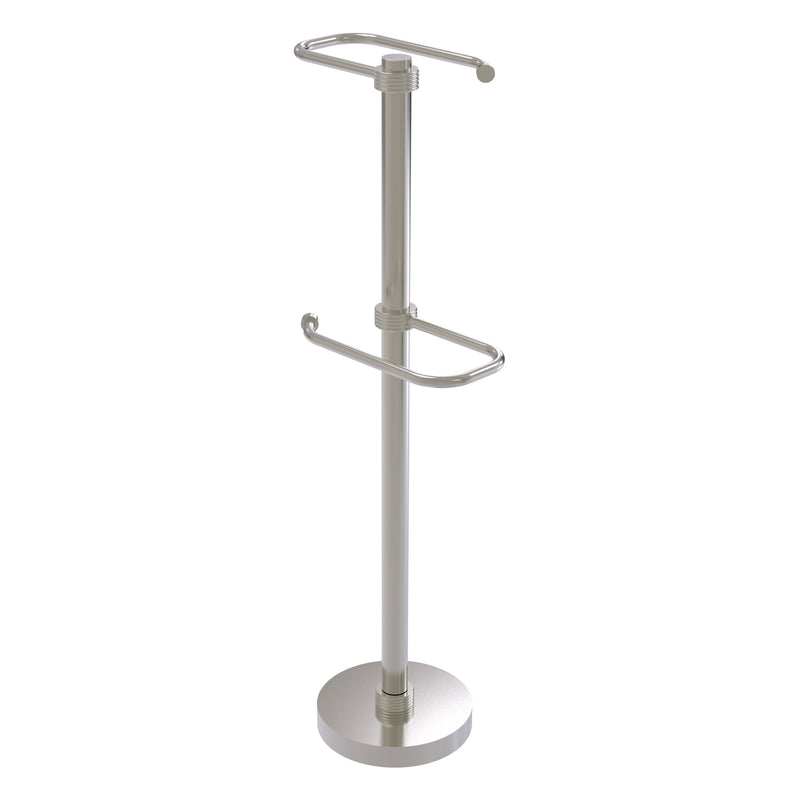 Freestanding Two Roll Toilet Tissue Stand