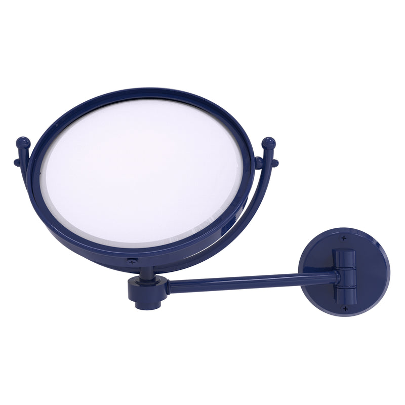 8 Inch Wall Mounted Make-Up Mirror with Smooth Accents