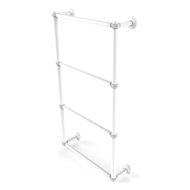 Waverly Place Collection 4 Tier Ladder Towel Bar with Twisted Accents